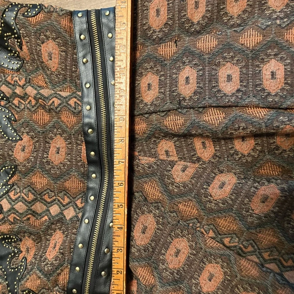 Free People Santa Anna Leather Trim dress - Picture 5 of 6